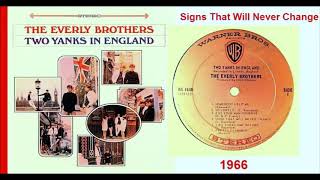 The Everly Brothers - Signs That Will Never Change &#39;Vinyl&#39;