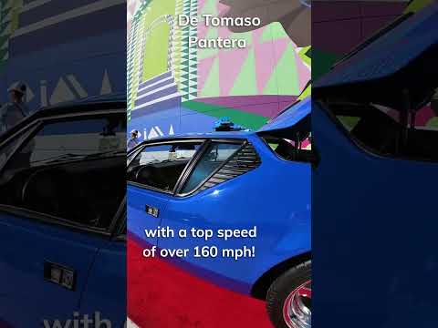 Thumbnail for The Pantera: How Fast Can This Iconic Sports Car Go? #shorts #musclecar by De Tomaso