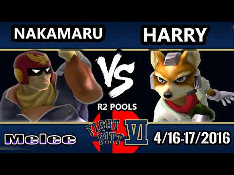 FPVI - Nakamaru (Captain Falcon) Vs. Harry (Fox) SSBM R2 Pools - Smash Melee