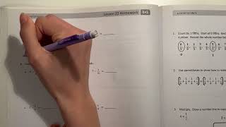 Eureka Math Grade 4 Module 5 Lesson 22 Homework | #mathwithaubrey #answers