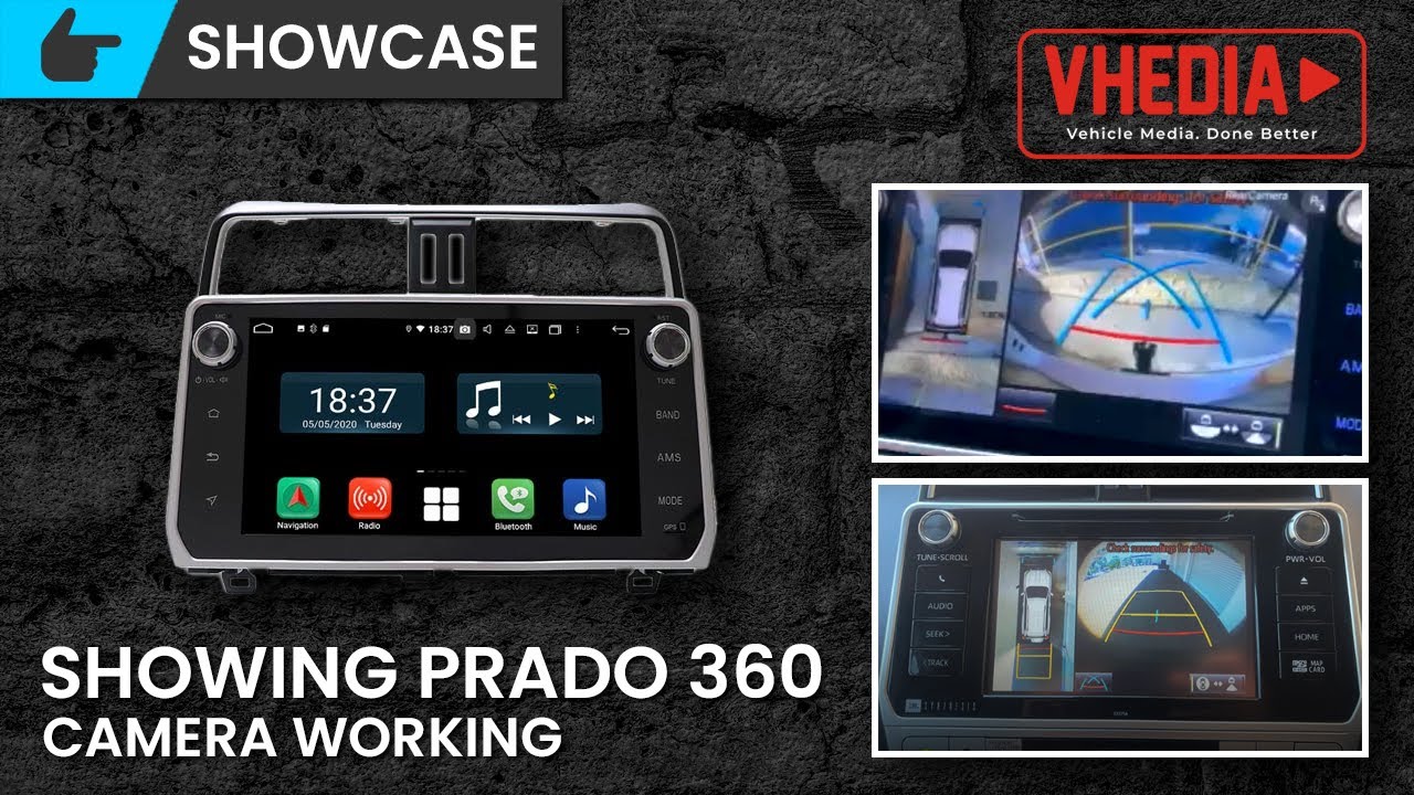 Showing Prado 360 Camera Working - M series