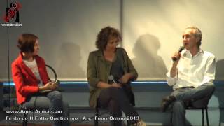 preview picture of video 'Marco Travaglio e Silvia Truzzi intervistano Valeria Golino - Festa Il Fatto Quotidiano 2013'