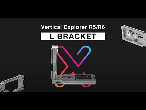 Explorer VX-R5 Vertical Explorer L Bracket for Canon EOS R5 / R6