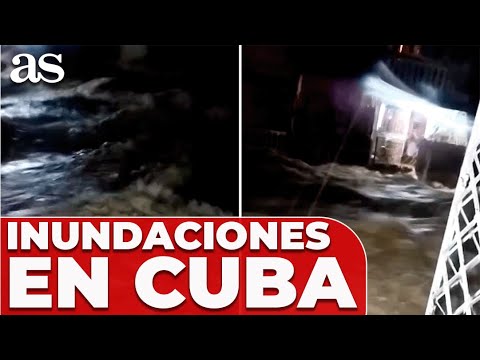 HURACÁN MELISSA IMPACTA BRUTALMENTE en SANTIAGO DE CUBA dejando INUNDACIONES y RIADAS en las calles