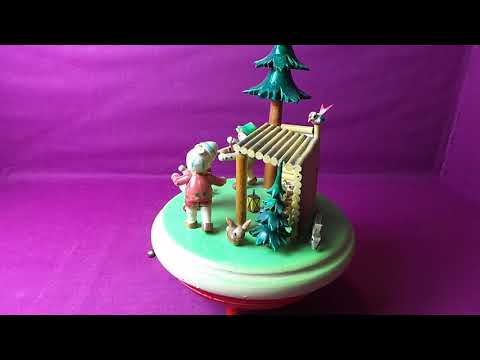 Steinbach uralte Spieluhr Nr.125 - seltenes Sammlerstück aus dem Erzgebirge