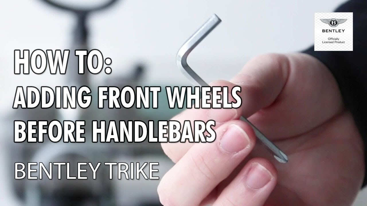 How to Attach Front Wheel Before Handlebars