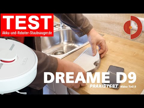 Dreame D9 Test - Toller Saugroboter, aber diese Wischfunktion ... [ Saugroboter Test]