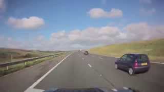 UK Timelapse - a run up the country.