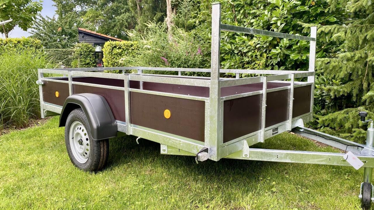 Weytens aanhanger XL 750kg ongeremde bakwagen