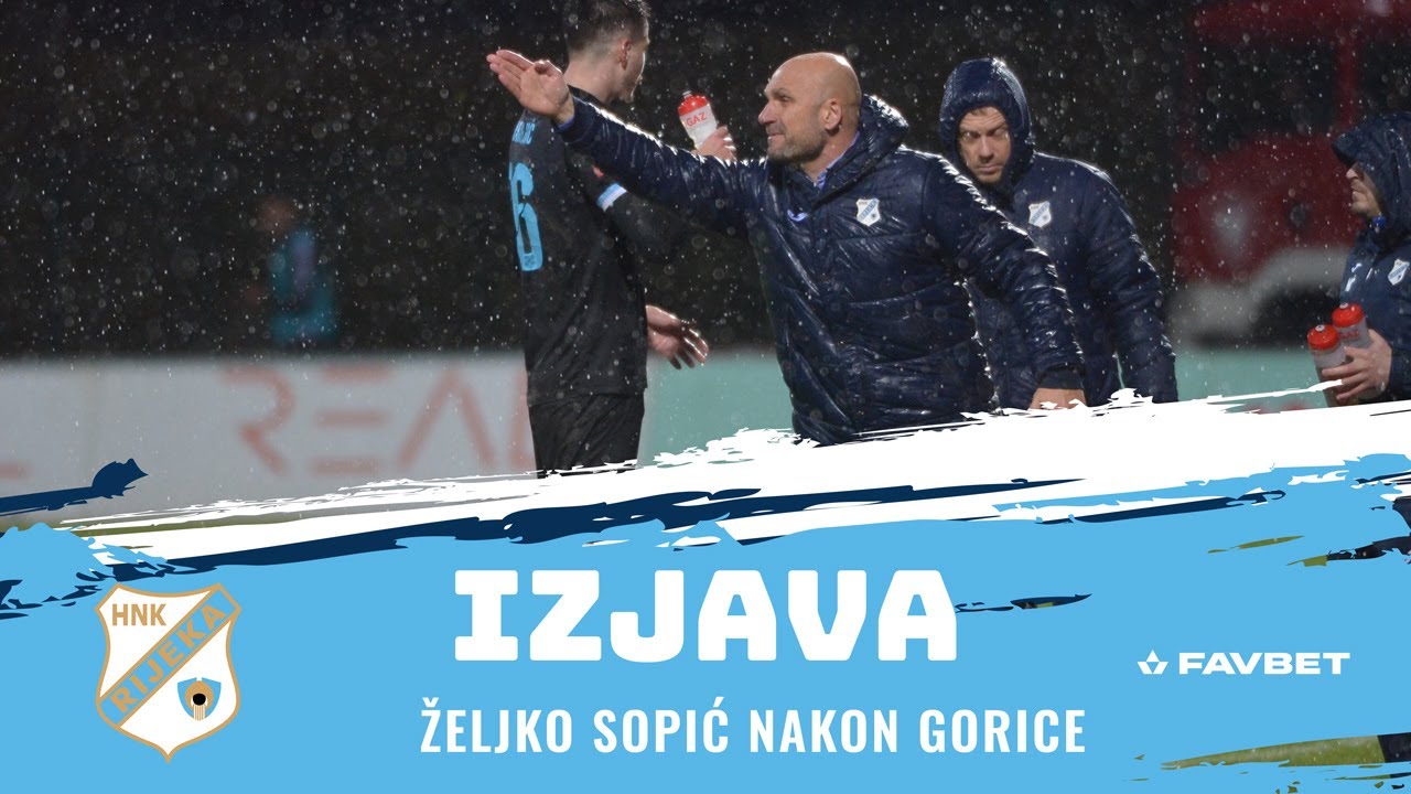 Gorica - Rijeka 0-2 | Utakmica 22. kola HNL-a igrana je pod jakom kišom ...