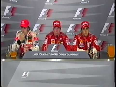 2007 China Post-Race: Press conference