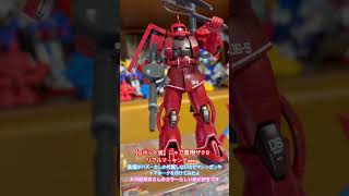 【ロボット魂】シャア専用ザクII リアルマーキングver 大河原邦男カラーらしくて好きです