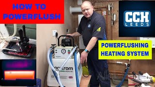 HOW TO POWERFLUSH - Powerflushing a Combi Boiler Leeds