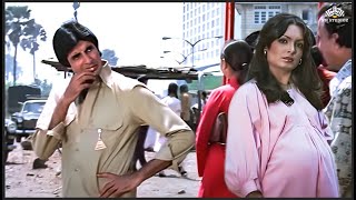 कल तक तो बच्चा था भी नहीं अब ये कहाँ से  पैदा हो गया | Amitabh-Parveen का मजेदार सीन | Khuddar Movie