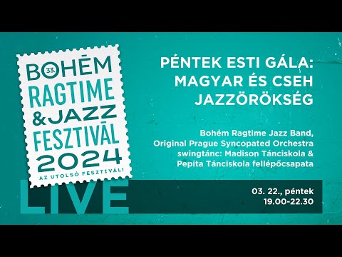 33rd (last) Bohém Ragtime & Jazz Festival LIVE 1