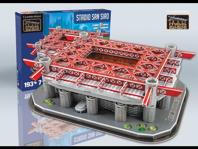 Vídeo relacionado con Rompecabezas de estadio de fútbol 3D, modelo de juguete, kits de construcción pequeños (100 piezas)