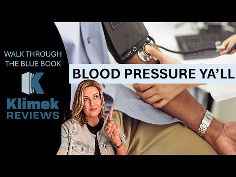 BLOOD PRESSURE Lecture + questions with Dr. Sharon