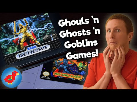 Ghouls 'n Ghosts 'n Goblins Series of Games - Retro Bird