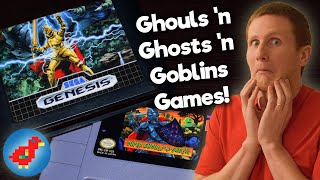 Ghouls 'n Ghosts 'n Goblins Series of Games - Retro Bird