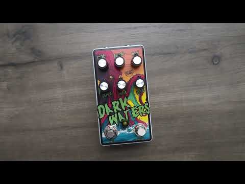 Sketchy Sounds Dark Waters Modulated Echo Guitar Pedal - Purple Monster Edition image 4