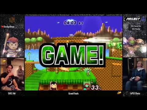ESS Monthly #20: GHQ | Aki (Ness) vs. [ePG] Chevy (Samus) - Grand Finals - Project M