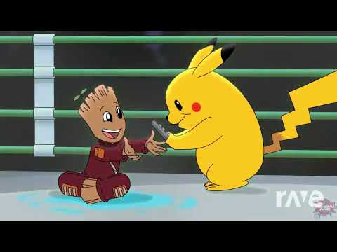 SpongeBob Vs Mickey mouse and Groot Vs Pikachu in a remastered form