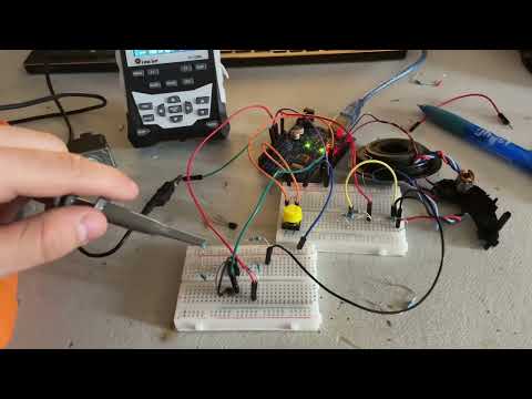 Encoder ottico con Schmitt trigger