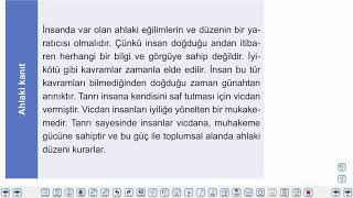 Eğitim Vadisi 10.Sınıf Felsefe 8.Föy Din Felsefesi 2 (Tanrı'nın Varlığına Dair Kanıtlar) Konu Anlatım Videoları