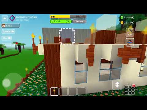 Block Craft 3D: Crafting Gameplay #4838!| Modern House 🏠