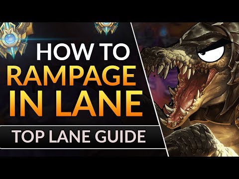 NEVER LOSE LANE AS RENEKTON - Pro Laning Tips vs RANGED CHAMPIONS | LoL Challenger Guide