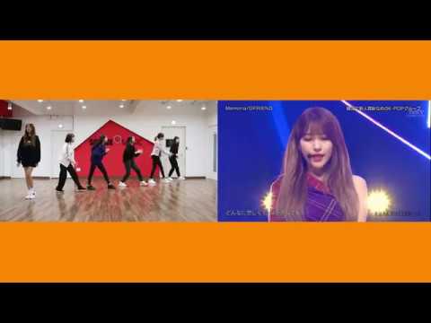 [181006] GFRIEND - MEMORIA (Dance Practice & Live Perform)  @ Nippon TV Buzz Rhythm 02