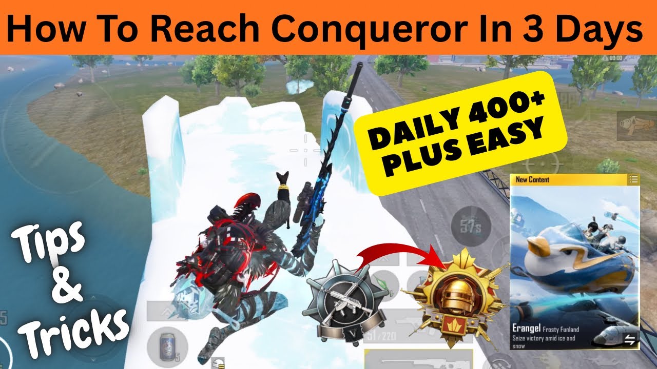 😱 Top 10 Tips And Tricks To Reach Conqueror In 3 Days C9S25 😱 -iPhoneXR,11,12,13,14,14pro15,15,15pro