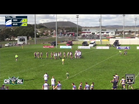 2017 Canberra Region Rugby League - Reserve grade - Goulburn Workers Bulldogs v Woden Valley Rams
