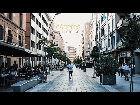 Cáceres in motion