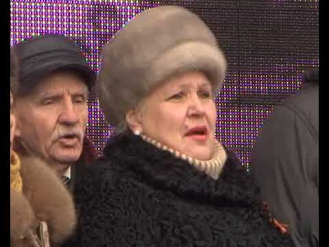 В Курске прошел митинг, посвященный 75-ой годовщине победы под Сталинградом и на Курской дуге