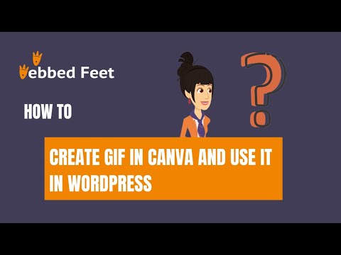 How to Create GIF in Canva and Use it in WordPress