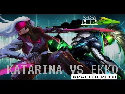 Apallocreed | Ekko vs Katarina mid Ranked Patch 8.2