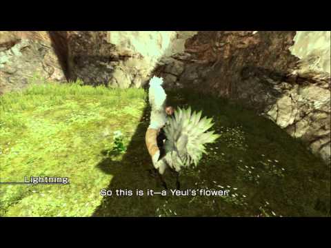 Lightning Returns: FF-XIII - 3-2 Healing An Angel: Feed White Chocobo Yeul's Flower in City Ruins