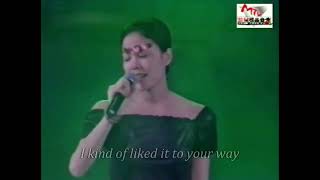 王菲 Faye Wong - Eyes On Me (現場) 1999 TVB翡翠台