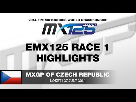 EMX125 of Czech Republic 2014 Race 1 Highlights - Motocross