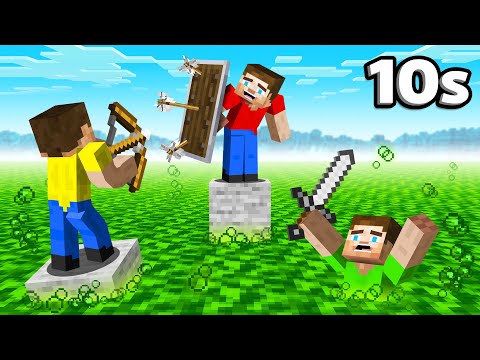 Last to Survive Rising Acid Wins in Minecraft!