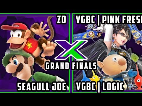S@X 245 Smash 4 - Logic & VGBC | Pink Fresh Vs. Seagull Joe & ZD  - Wii U Doubles Grand Finals