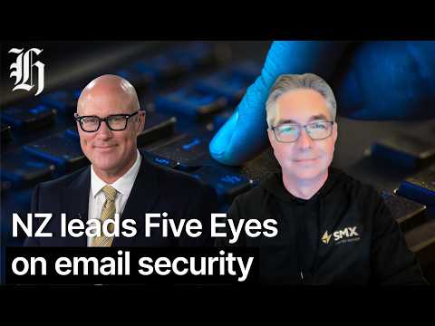 Thumbnail for NZ leads Five Eyes on email security | Herald NOW Business