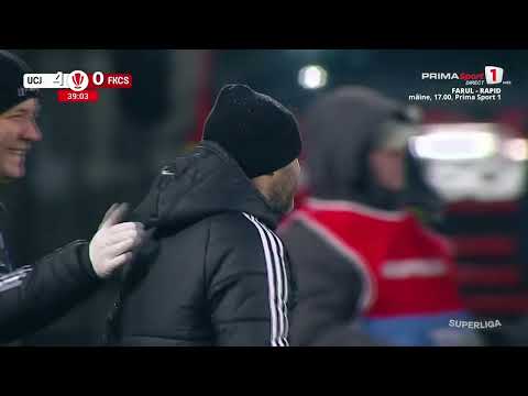 GOOOL! U Cluj - Csikszereda 4-0. Game over! Drammeh, cel mai frumos gol al meciului