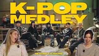 HOW?! 🤯 Beatpella - KPop Medley First Reaction | 🇦🇺 Aussie Sisters React