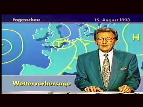 Vor 30 Jahren.Tagesschau vom 15.08.1993