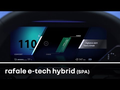 detector de fatiga - Rafale full hybrid E-Tech - Renault