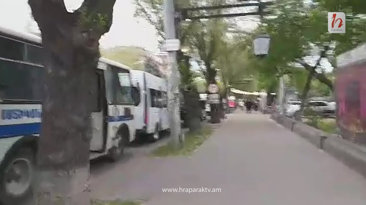 Հսկայական ոստիկանական ուժեր Ազատության հրապարակի շրջակայքում