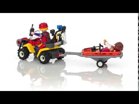 Playmobil 9130 Quad Rescate Montaña