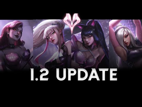 K/DA Code Pink 1.2 Update League of Legends Custom Skins
